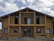 Деревянный дом из оцилиндрованного бревна «Бор-1» Деревянный дом из оцилиндрованного бревна «Бор-1»